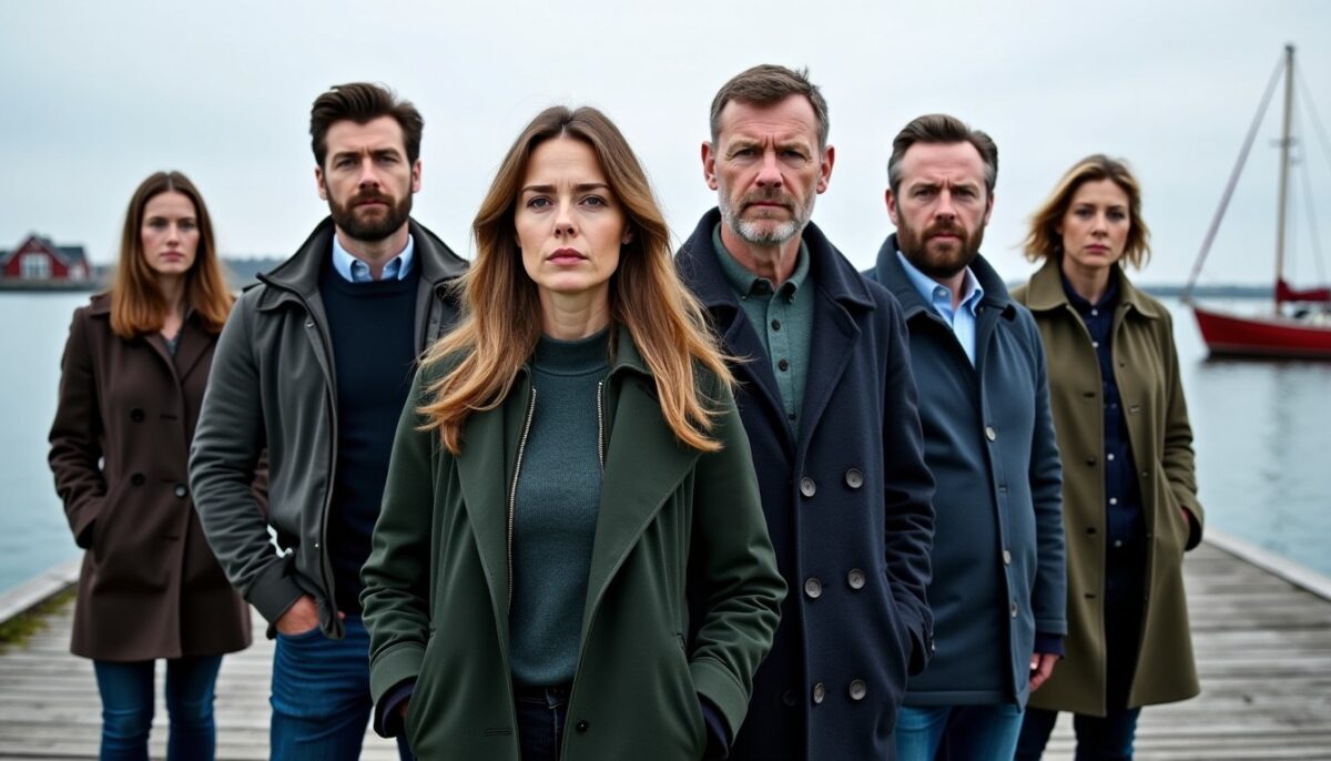 Distribution de meurtres à Sandhamn : acteurs, diffusion et dates clés de la série scandinave